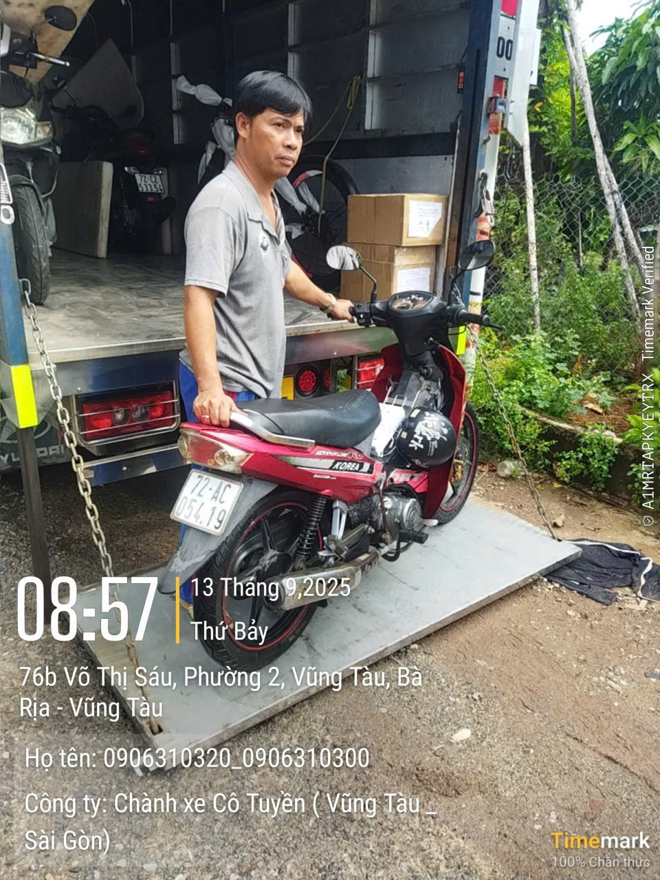 Gửi xe máy từ Vũng Tàu đi Sài Gòn