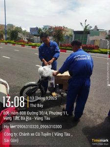 Gửi xe máy từ Bà Rịa đi Sài Gòn